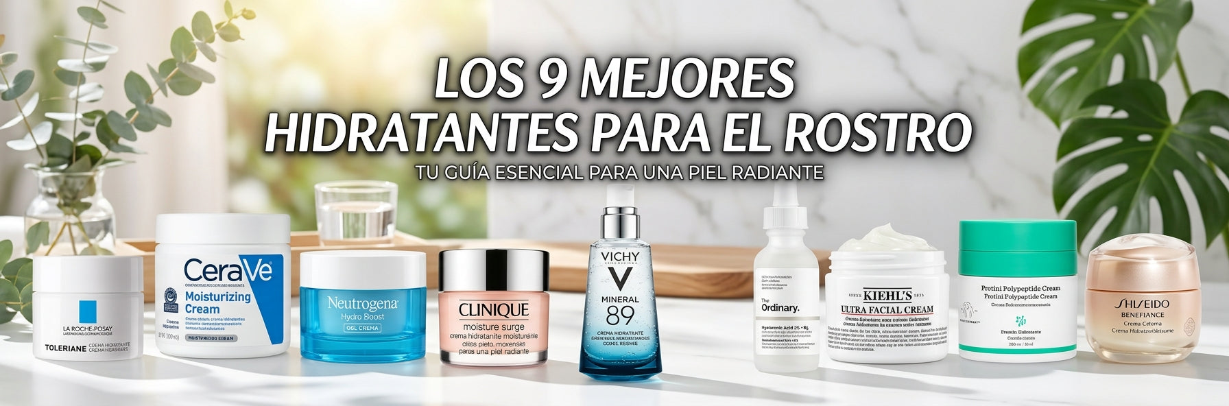 Los 9 mejores hidratantes para el rostro