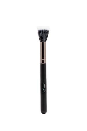 BROCHA DOBLE FIBRA PARA BASE Y POLVOS - The Make Up Center