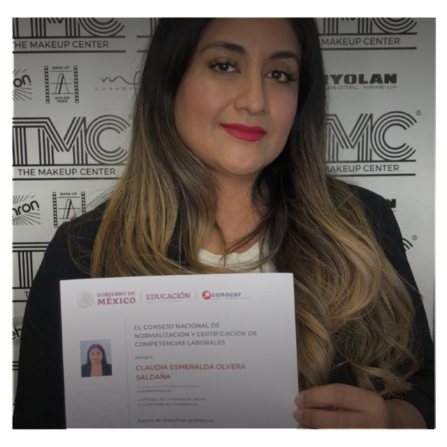 CERTIFICACIÓN CONOCER SEP - EC 1617 Aplicación de técnicas de maquillaje con base en el análisis del rostro - The Make Up Center