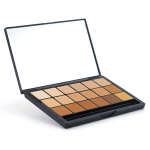 Paleta de 18 tonos de Bases de Maquillaje Ultra HD GLAMOUR CREME - Graftobian - The Make Up Center