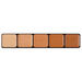 Paleta de 5 tonos de Bases de Maquillaje Ultra HD GLAMOUR CREME TONOS FRÍOS - Graftobian - The Make Up Center