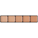 Paleta de 5 tonos de Bases de Maquillaje Ultra HD GLAMOUR CREME TONOS NEUTROS - Graftobian - The Make Up Center