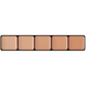 Paleta de 5 tonos de Bases de Maquillaje Ultra HD GLAMOUR CREME TONOS NEUTROS - Graftobian - The Make Up Center