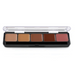 Paleta de 5 tonos de Bases de Maquillaje Ultra HD GLAMOUR CREME TONOS NEUTROS - Graftobian - The Make Up Center