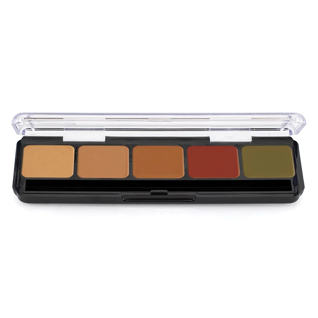 Paleta de 5 Correctores para Iluminación y Contorno - Graftobian - The Make Up Center