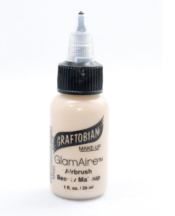 Base de maquillaje para aerógrafo GLAMAIRE - TONOS FRÍOS 1 OZ - Graftobian - The Make Up Center