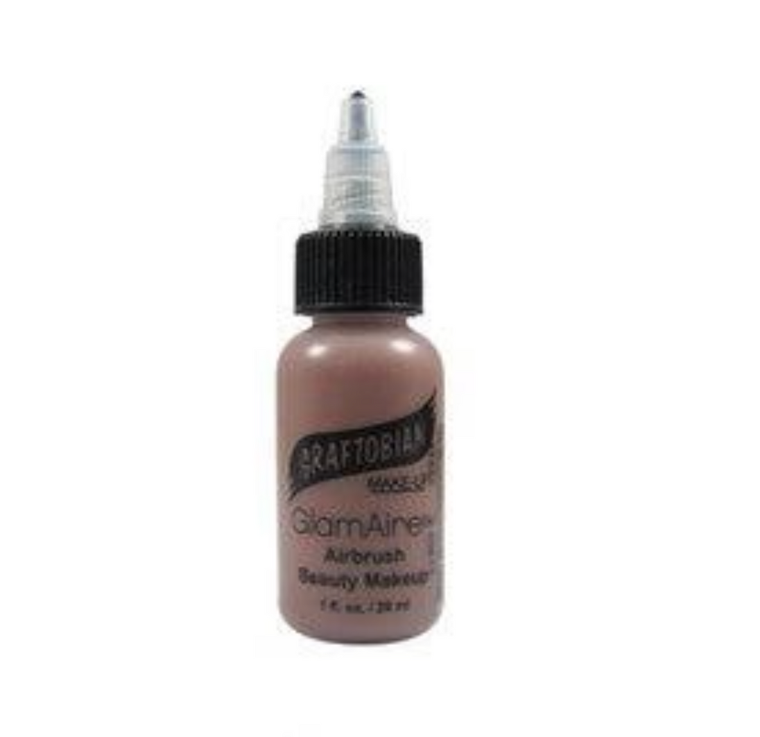 Base de maquillaje para aerógrafo GLAMAIRE - TONOS NEUTROS 1 OZ - Graftobian - The Make Up Center