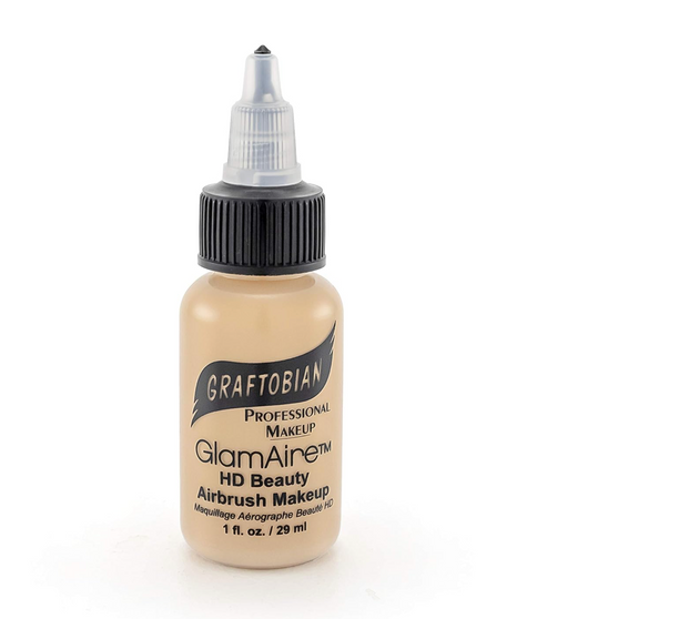 Base de maquillaje para aerógrafo GLAMAIRE - TONOS NEUTROS 1 OZ - Graftobian - The Make Up Center