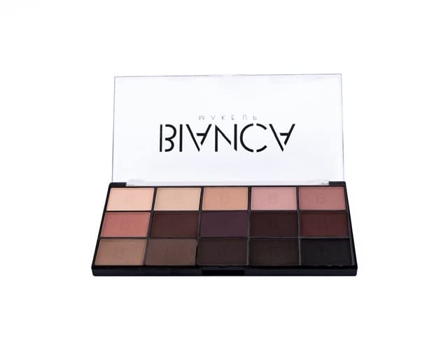 Paleta De Sombras Mate - Bianca Makeup - The Make Up Center