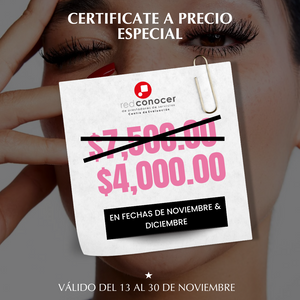 CERTIFICACIÓN CONOCER SEP - EC1617 Aplicación de técnicas de maquillaje con base en el análisis del rostro