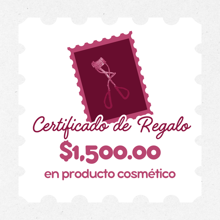 Certificado de Regalo TMC