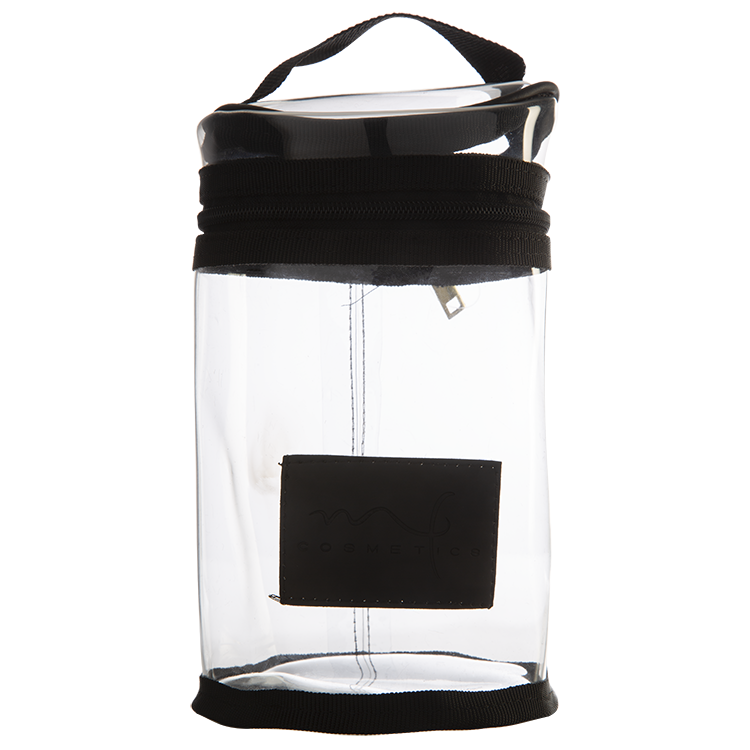 Mf Cosmetics Cilindro Transparente Grande Porta Brochas - The Make Up Center