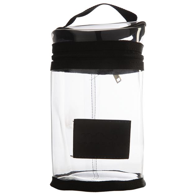 Mf Cosmetics Cilindro Transparente Grande Porta Brochas - The Make Up Center
