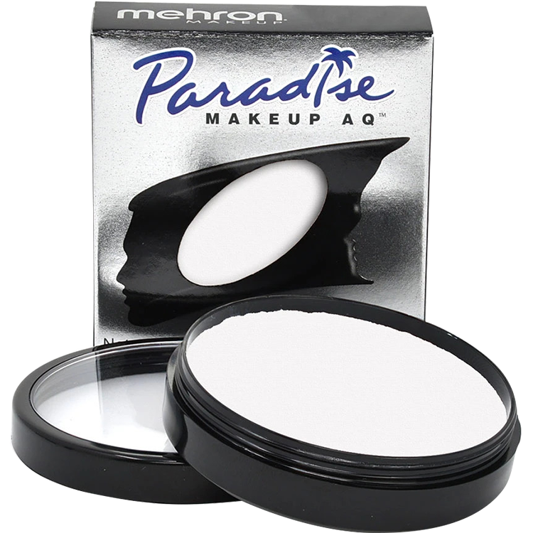 Mehron Paradise Makeup AQ Basic White - The Make Up Center