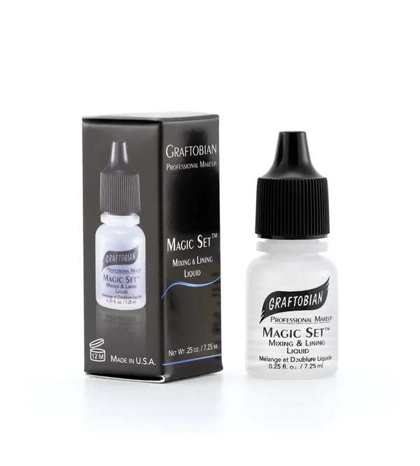 Magic Set Mixing & Lining Liquid Gotero 25 oz - Graftobian - The Make Up Center