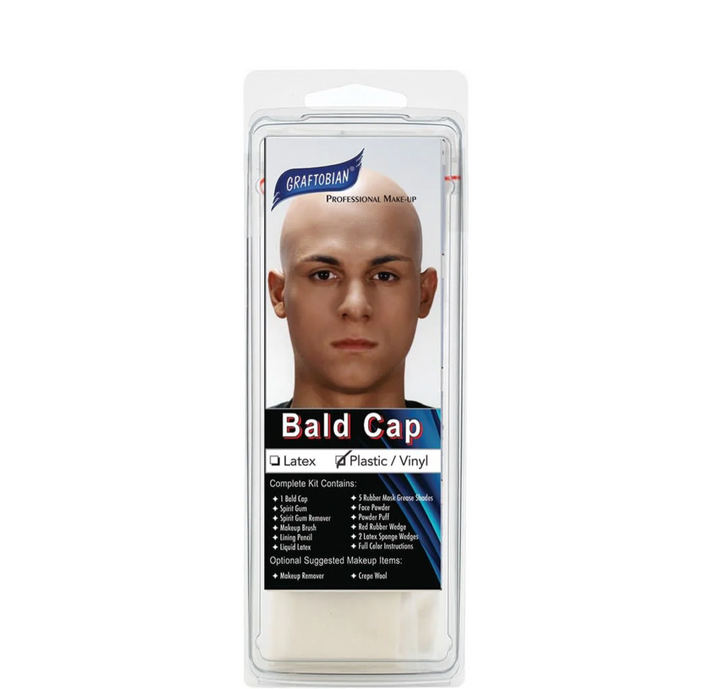 Calva de latex cuello largo - Graftobian - The Make Up Center