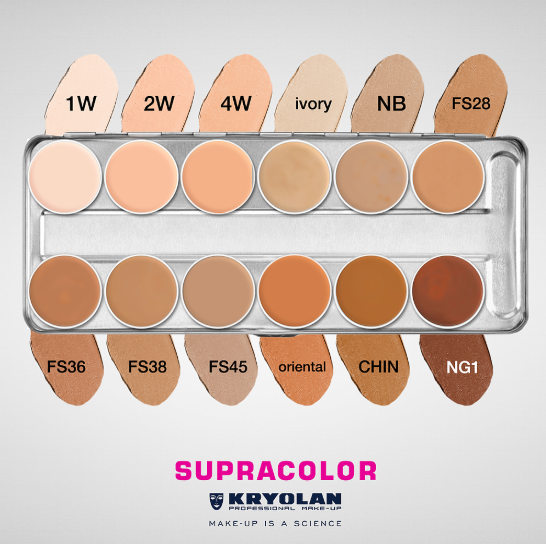 SUPRACOLOR 12 TONOS KRYOLAN - The Make Up Center