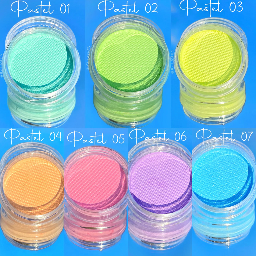 Pastel Colección de 7 Tonos - JG Lashes - The Make Up Center