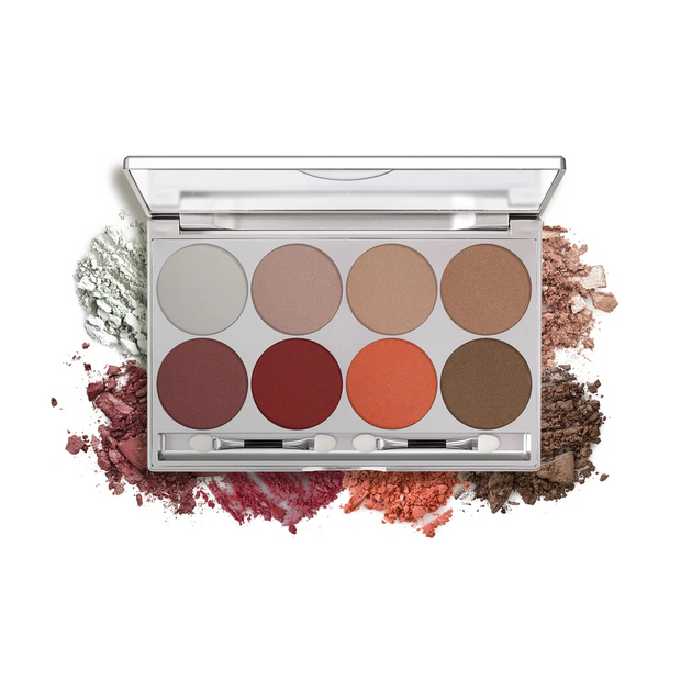 Kryolan Glamour Glow Paleta 8 colores Indulgence - The Make Up Center