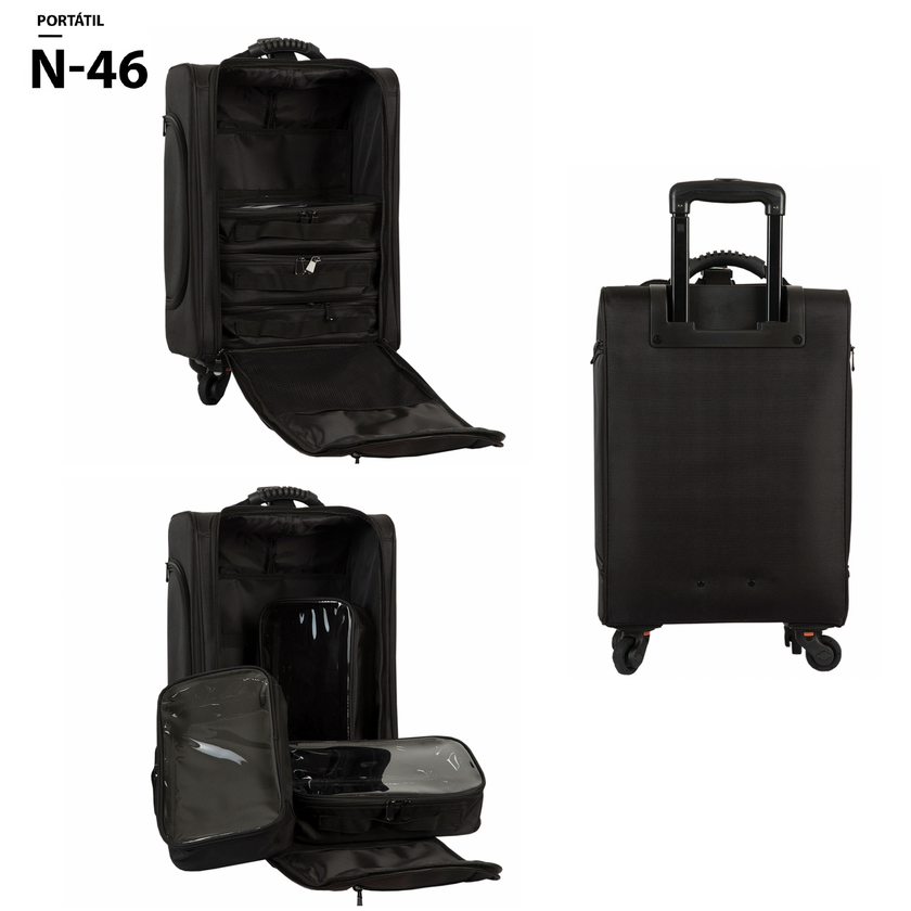 Maletin de lona KC-N56 - Hollywood Image / IPI - The Make Up Center