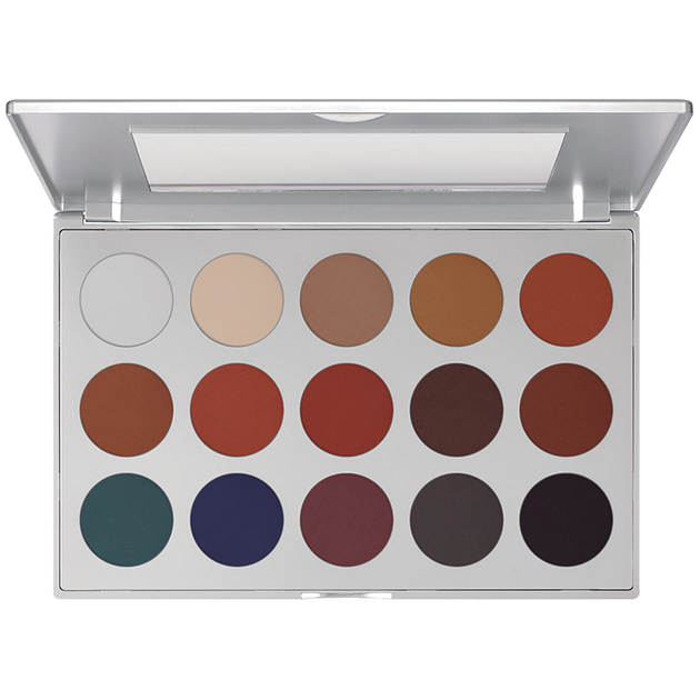 Kryolan Eye Shadow Professional Set 15 Colores TN01 - The Make Up Center