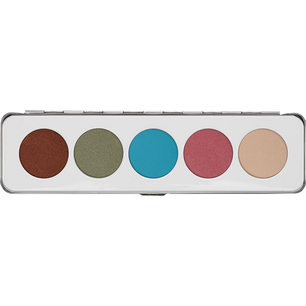 Kryolan Eye Shadow Palette 5 Iridescent - The Make Up Center
