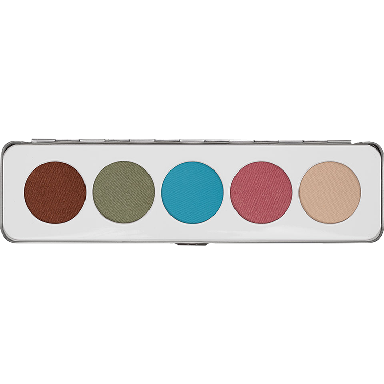 Kryolan Eye Shadow Palette 5 Iridescent - The Make Up Center