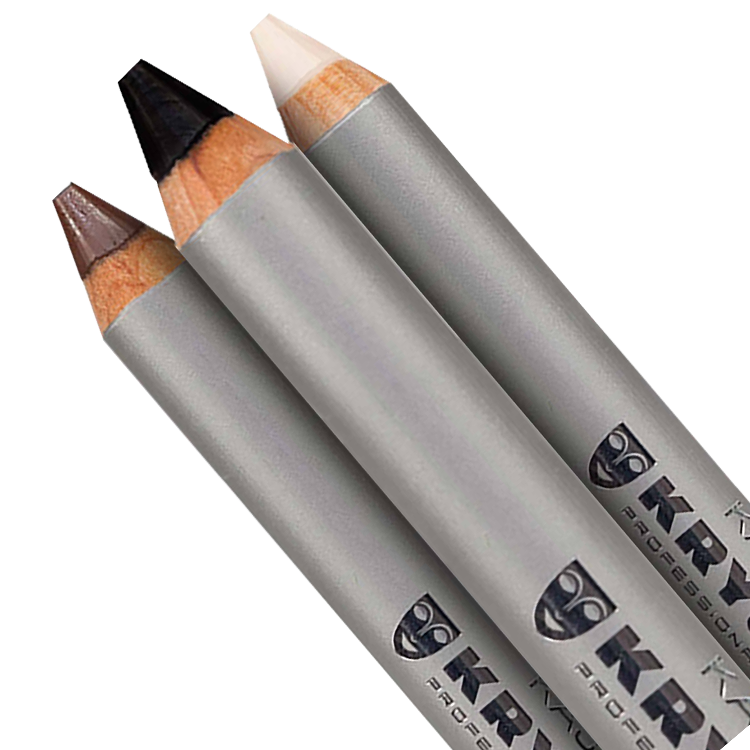 Kryolan Kajal Pencil  Black - The Make Up Center