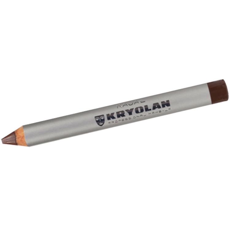 Kryolan Kajal Pencil Dark brown - The Make Up Center