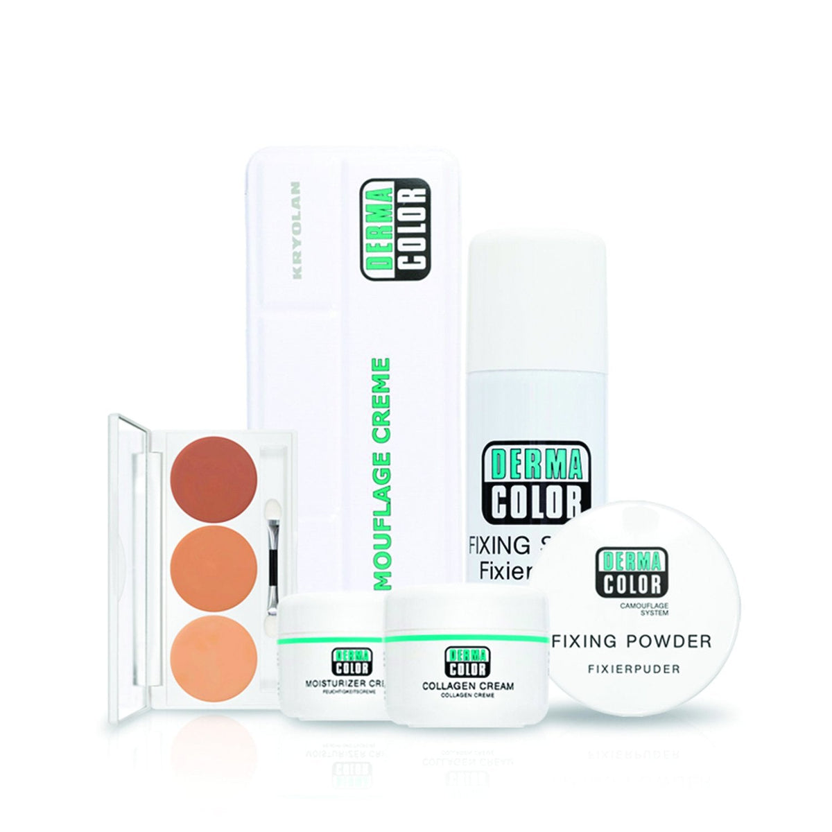 Kryolan Camouflage Trio Set - The Make Up Center