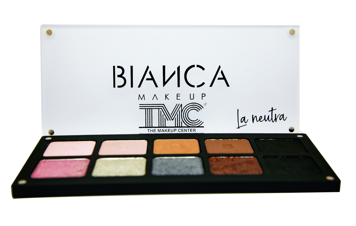 Paleta de Sombras Edición Especial para TMC (Tonos Neutros) - Bianca Makeup - The Make Up Center