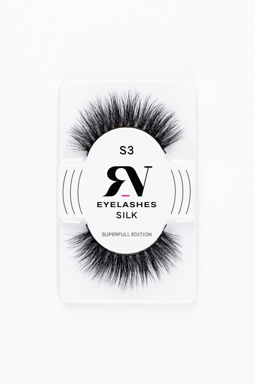 RV Eyelashes Pestaña de Seda RV # S3 - The Make Up Center