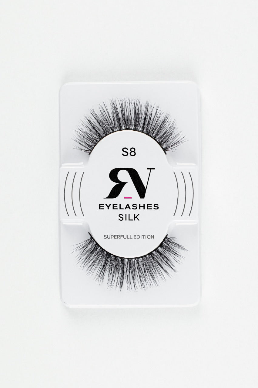 RV Eyelashes Pestaña de Seda RV # S8 - The Make Up Center