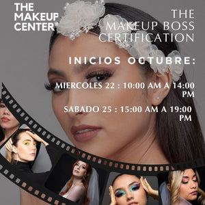 MENSUALIDAD THE MAKEUP BOSS CERTIFICATION 22 OCTUBRE
