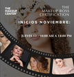 MENSUALIDAD THE MAKEUP BOSS CERTIFICATION 13 NOVIEMBRE