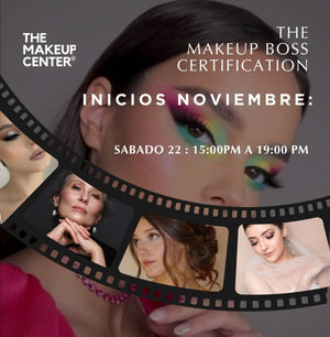 MENSUALIDAD THE MAKEUP BOSS CERTIFICATION 22 NOVIEMBRE