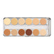DermaColor Paleta Camuflaje 12 Tonos  - Kryolan - The Make Up Center
