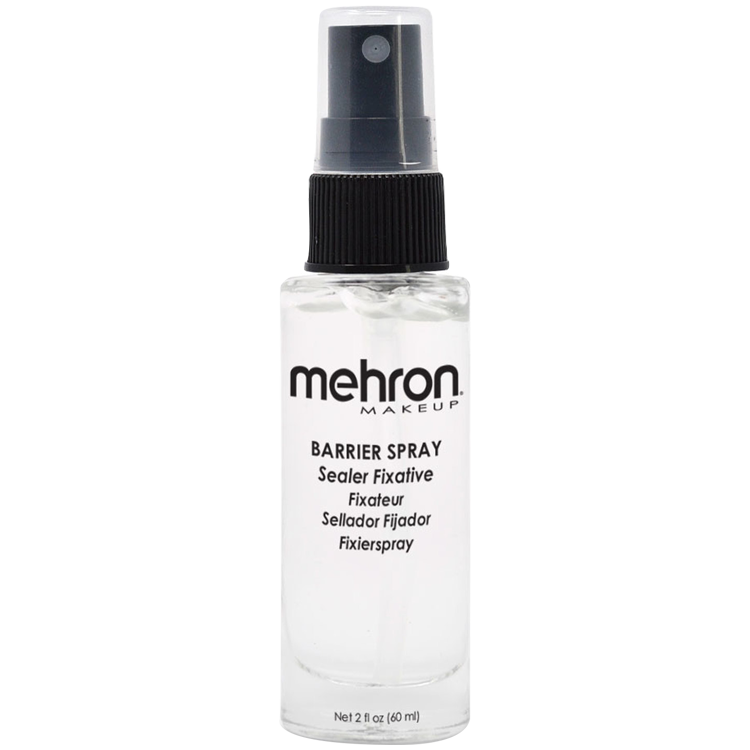 Mehron Barrier Spray Pump Bottle 2 oz. - The Make Up Center