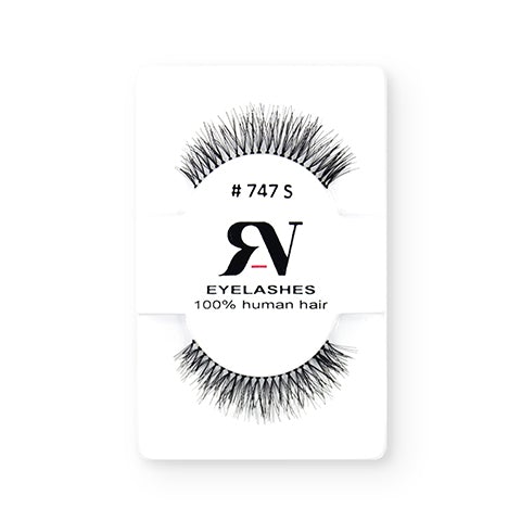 Pestañas De Cabello Humano #747S - RV Eyelashes - The Make Up Center