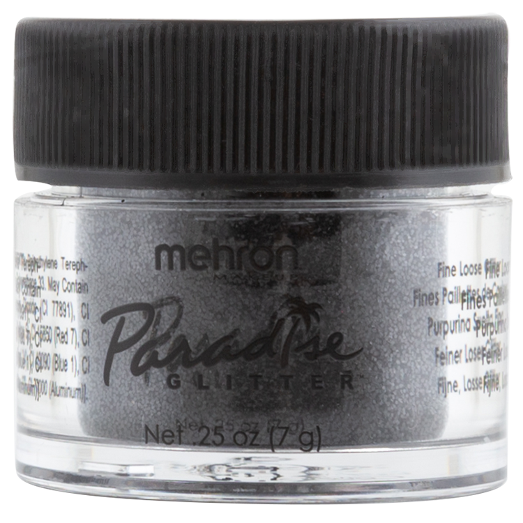 Mehron Paradise Glitter Black - The Make Up Center