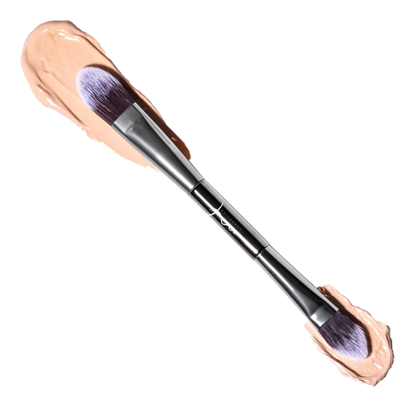 Mf Cosmetics Brocha Duo Face Brush - The Make Up Center