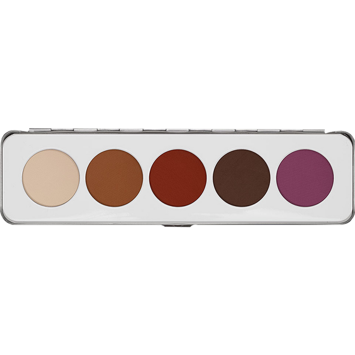 Kryolan Eye Shadow Palette 5 Matt - The Make Up Center