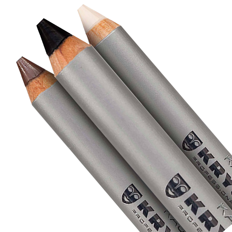 Kryolan Kajal Pencil Dark brown - The Make Up Center
