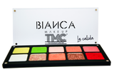 Paleta de Sombras Edición Especial para TMC  (Tonos Cálidos) - Bianca Makeup - The Make Up Center