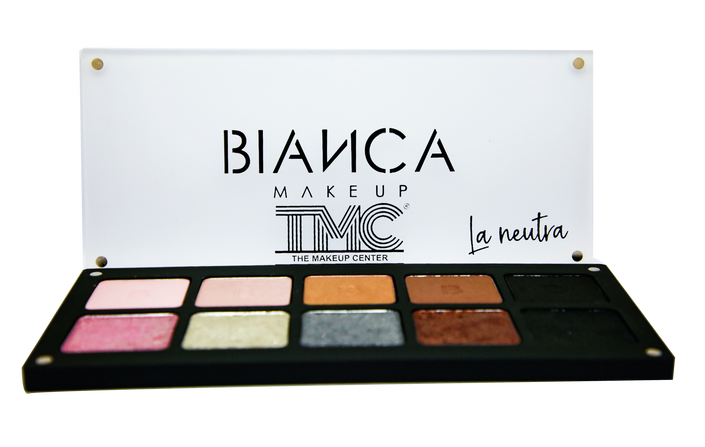 Paleta de Sombras Edición Especial para TMC (Tonos Neutros) - Bianca Makeup - The Make Up Center