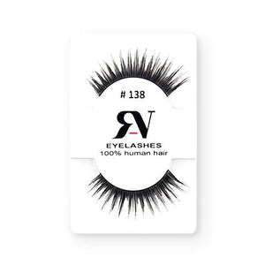 RV Eyelashes Pestañas De Cabello Humano #138 - The Make Up Center