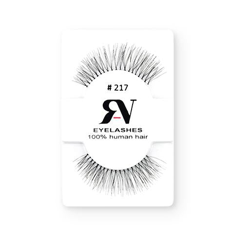 RV Eyelashes Pestañas De Cabello Humano #217 - The Make Up Center